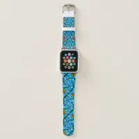 Abstract Floral Apple Watch Band