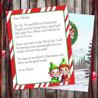 Personalized Letter from Santa Claus for Children