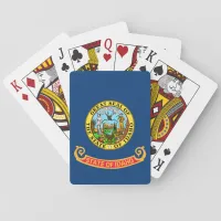 Idaho State Flag Poker Cards