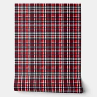 Elegant Stylish Tartan Plaid Check Patterned Wallpaper