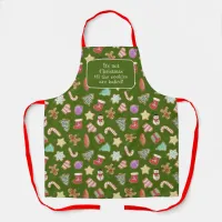 Cute Christmas Cookies Apron