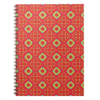 Christmas Holiday Charm Pattern 01 -  Notebook