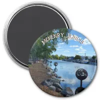 McHenry, Illinois | The Fox River Walkway Magnet