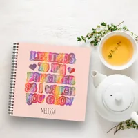 Letters to my Daughter colourful Keepsake memory Notebook