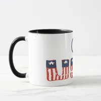 Patriotic Mug with Liberty Bell