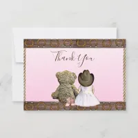 Thank You | Cowgirl Themed Baby Shower