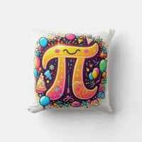 Happy pi day 3.14 throw pillow