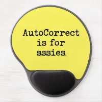 In Love/Hate with AutoCorrect Gel Mouse Pad