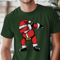 Dabbing Santa Claus Christmas T-Shirt