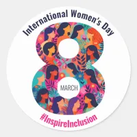 March 8 International Women's Day IWD