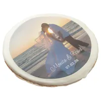 Personalized Wedding Photo Sugar Cookie