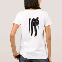 *~* Patriotic Grunge - Modern USA  American Flag T-Shirt