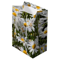 A Field of Oxeye Daisies Medium Gift Bag