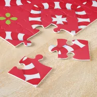 Christmas Holiday Charm Pattern 04 -  Jigsaw Puzzle