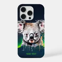 Koala Bear Portrait iPhone 15 Pro Case