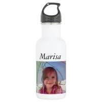 Personalized Water Bottle, Add Your Picture!   Stainless Steel Water Bottle