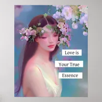 Love is Your True Essence | Fairy Like Angelic  Poster