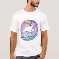 Rainbow Narwhale T-Shirt