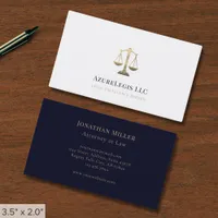 Simple Legal Business Card