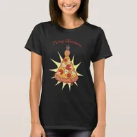 Merry Christmas Pineapple Pizza T-Shirt