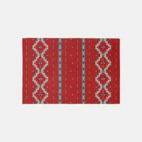 Southwest Mesas Red & Turquoise 3x2 Rug