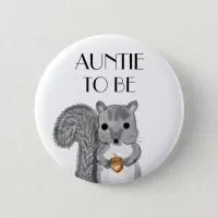 Auntie To Be Baby Shower     Button
