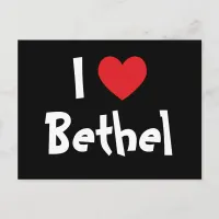 I Love Bethel Postcard