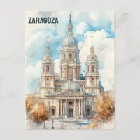 Zaragoza Spain Postcard