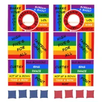 LGBT PRIDE Cornhole Set