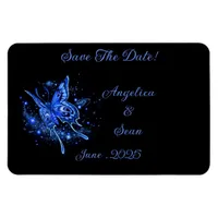 Lunar Moth Magical Wedding Save The Date! Magnet