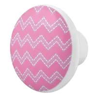 Pick Your Color w/Chevrons CYPe Ceramic Knob