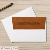 Elegant Typographic Business Envelope