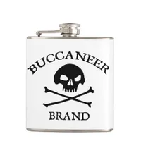 Buccaneer Brand Flask