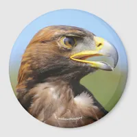 Vision of a Beautiful Young Golden Eagle Magnet