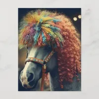 Pony With Clown Hair Postcard