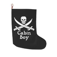 Cabin Boy Large Christmas Stocking