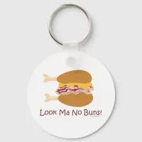 Crazy Chicken Sandwich Keychain