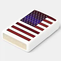 Modern Embossed American Flag Zippo Lighter