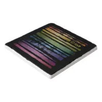 Equality Love Rainbow Brush Strokes LGBTQ ID656 Trivet