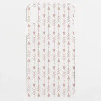 Girly Rose Gold Foil Look | Boho Tribal Arrows iPhone XS Max Case