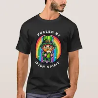 Happy St Patrick's Day Leprechaun with Green Beer T-Shirt
