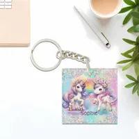 Enchanting Unicorn Keychain