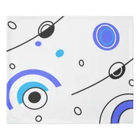 Contemporary Modern Geometric Abstract Duvet Cover