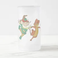 St. Paddy’s Odd Couple Frosted Glass Beer Mug