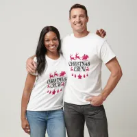 Pink Christmas - Christmas Crew T-shirt