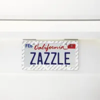 Customize Add Name Photo or Artwork License Plate Frame