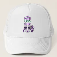 Mardi Gras Cutie Trucker Hat