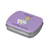  Tooth Fairy Box Keepsake Purple Tooth Saver Candy Tin