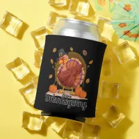 Happy Thanksgiving  Can Cooler