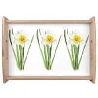 Daffodil Flower Serving Tray